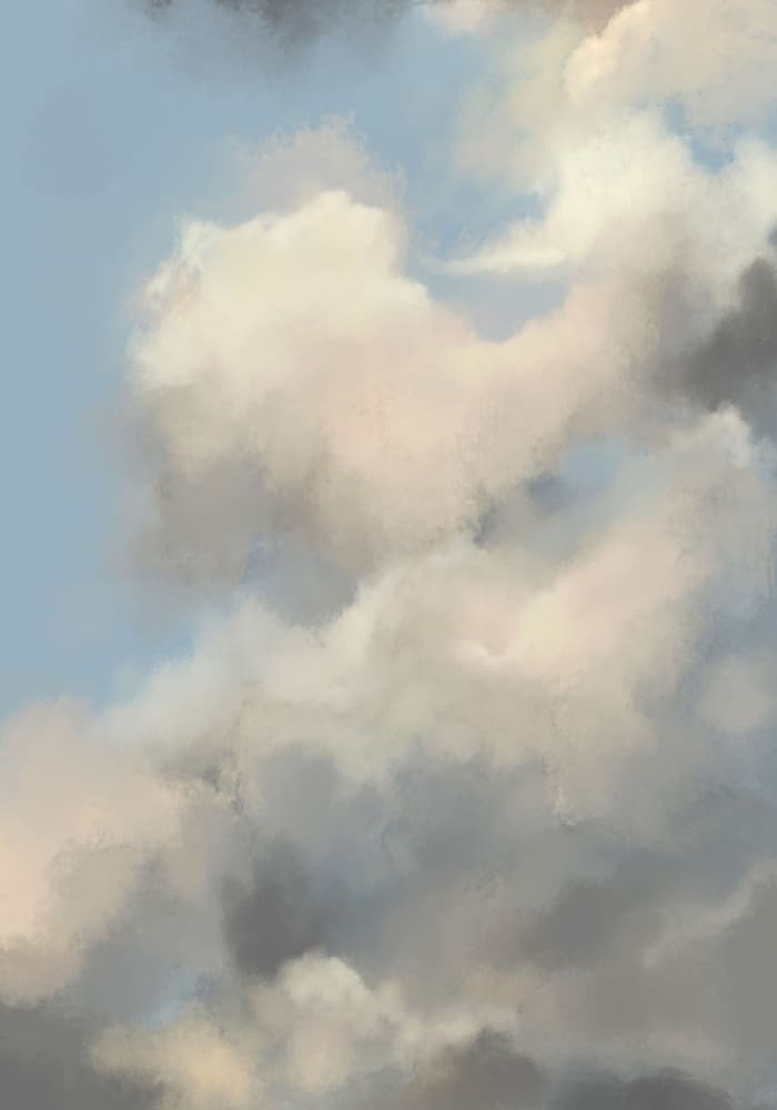 Skys by Dan Hobday — canvas wall art