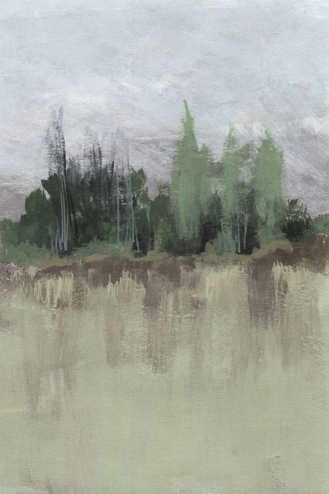Serene Forest Reflection by Lori Ann Folz — canvas wall art