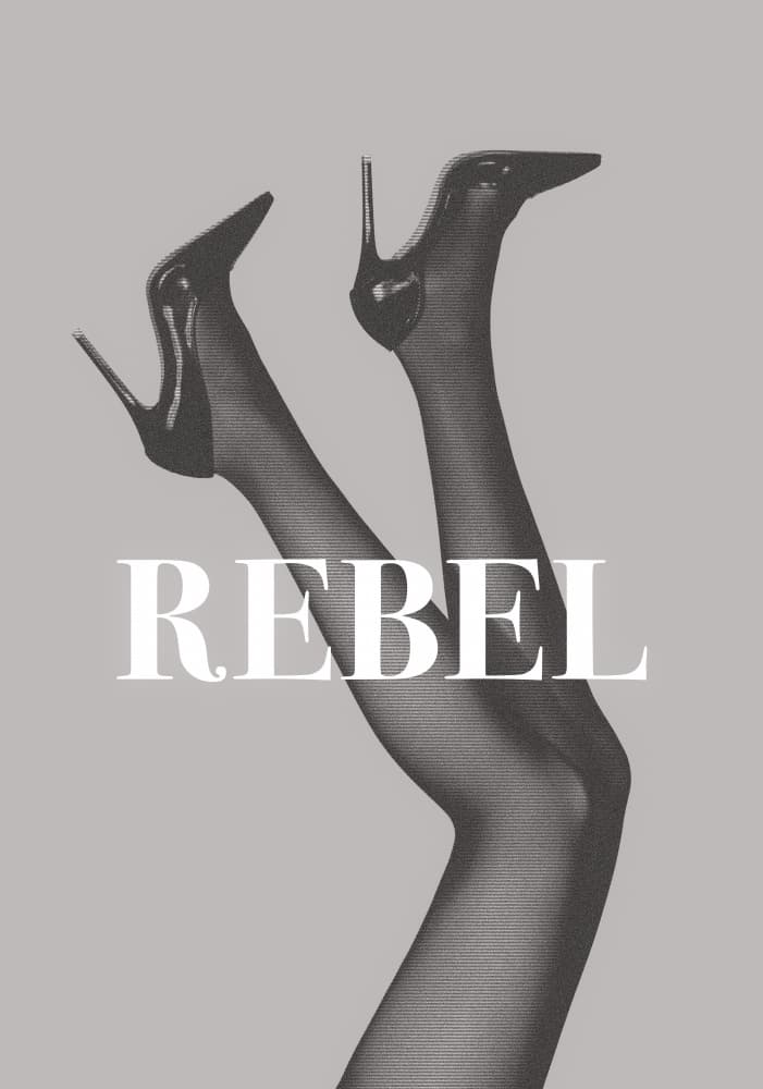 Rebel High Heels by Old Artists Studio III — canvas wall art