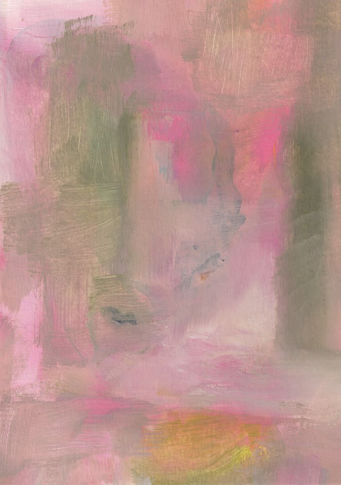 Blush Pink Abstract by Soniya Vijayakumar — canvas wall art
