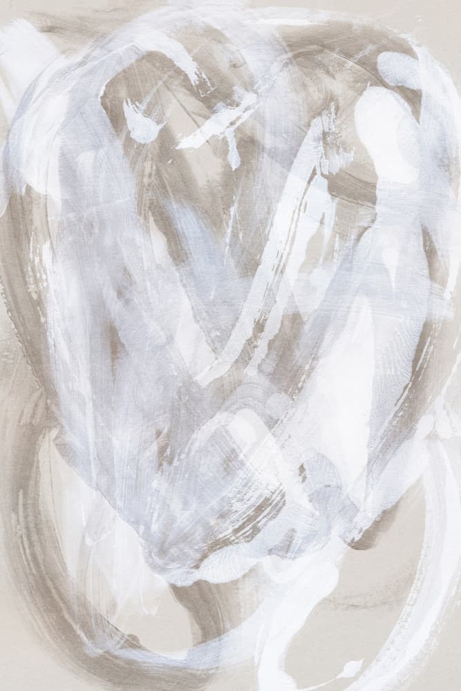 Abstract Brush Strokes 146 by Mareike Böhmer — canvas wall art