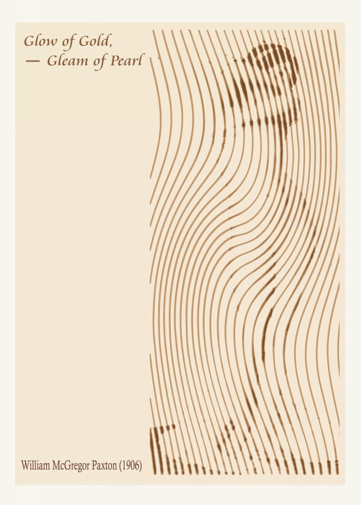 Elegant Wavy Form by Doa Project — canvas wall art