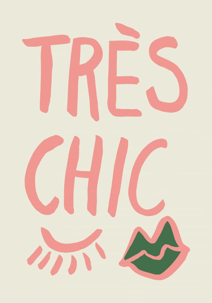 Très Chic Style Statement by Old Artists Studio — canvas wall art