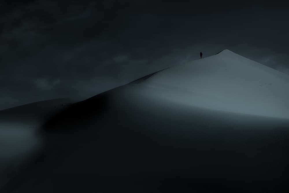Dark Desert Journey by 吴子诚WuZiCheng — canvas wall art