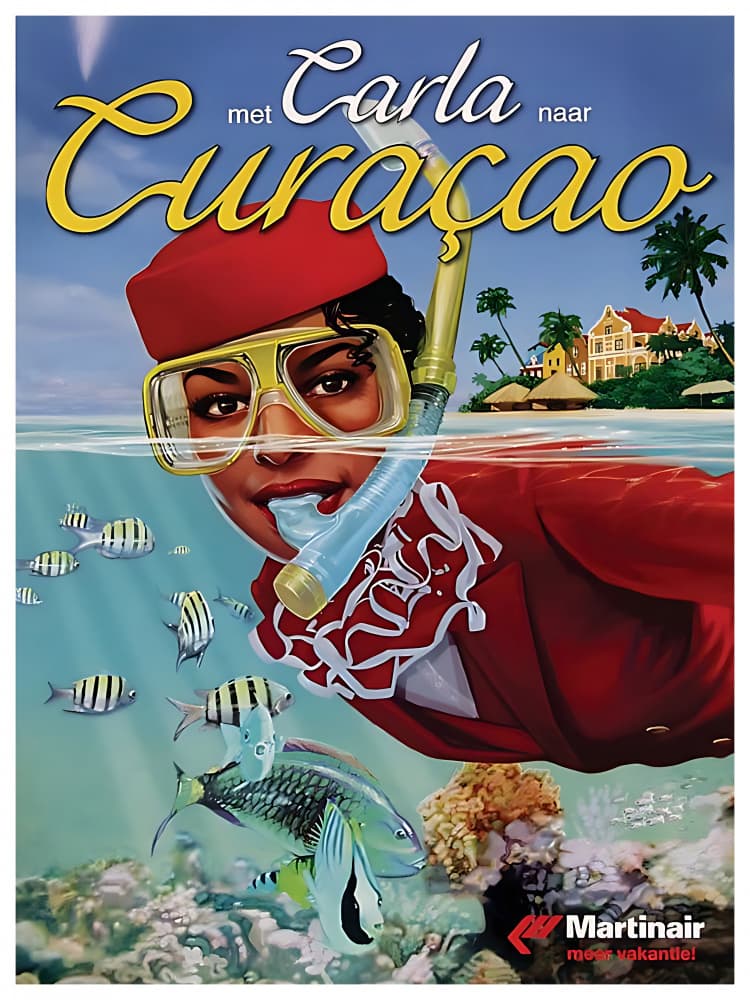 Tropical Snorkel Adventure by Chad Hyde — canvas wall art