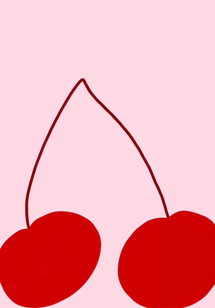 Cherry Duo Delight by Athene Fritsch — canvas wall art