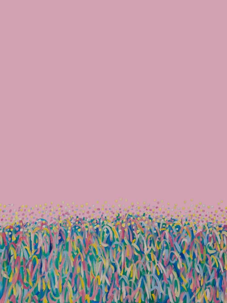 Playful Abstract Field by Helen Joynson — canvas wall art