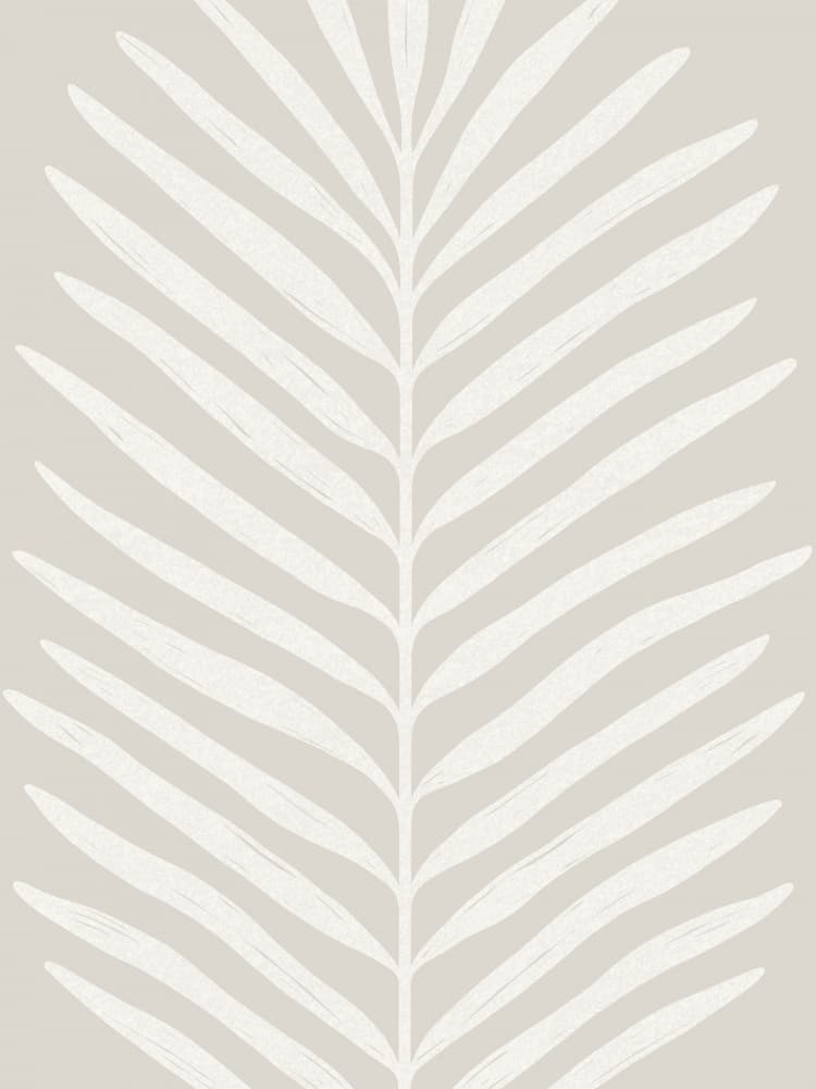 Soft Botanical Palm by Krisztina Jung — canvas wall art