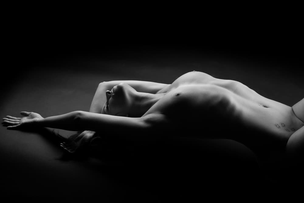 Woman by Jan Blasko — canvas wall art