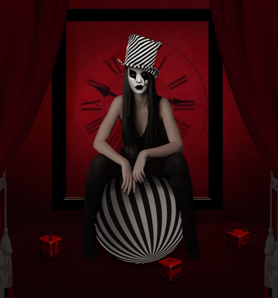 Theater of the absurd. by Natalia Simongulashvili   ( NATALIORION ) — canvas wall art