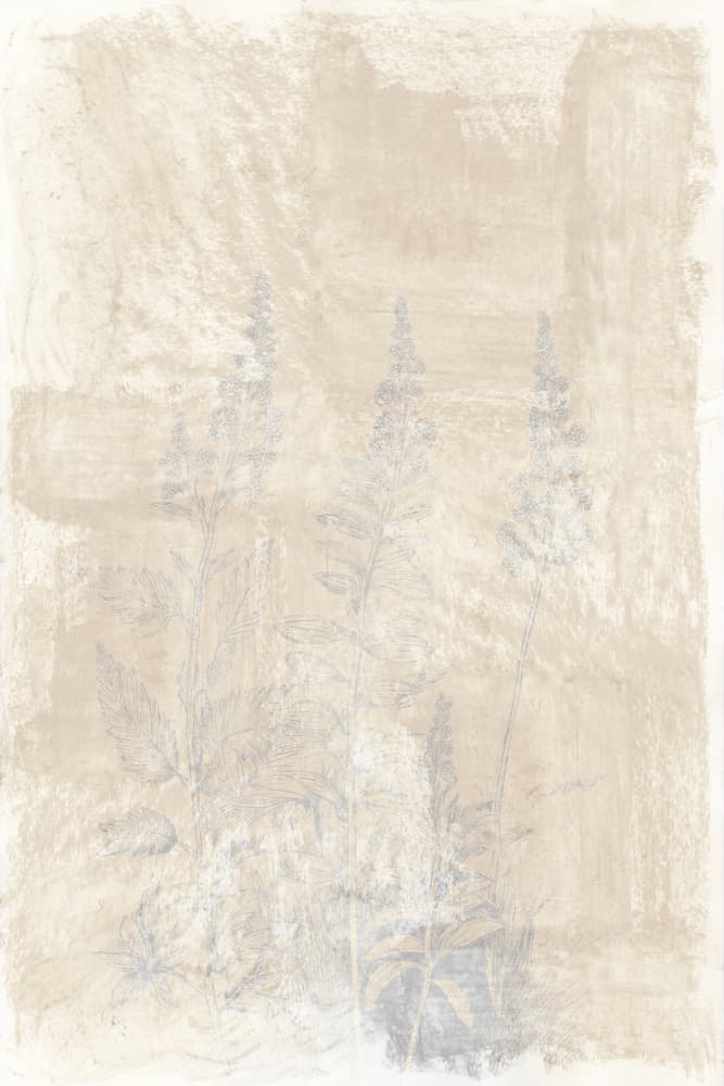 Faded Botanical Sketches by cartissi — canvas wall art