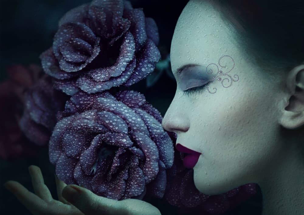 Droplets .. by Natalia Simongulashvili   ( NATALIORION ) — canvas wall art