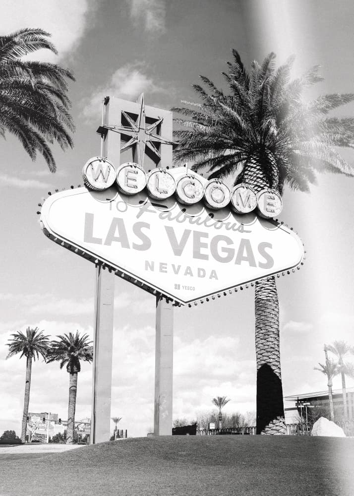 Fabulous Las Vegas Landmark by Old Artists Studio III — canvas wall art