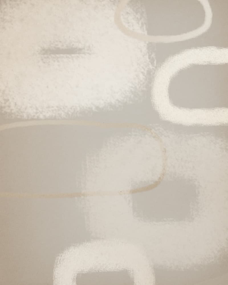 Soft Abstract Shapes by Diana Jahns — canvas wall art