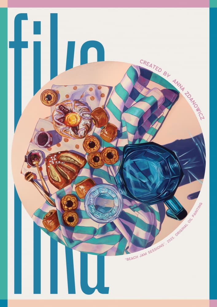 Fika Morning Spread by Anna Zdanowicz — canvas wall art