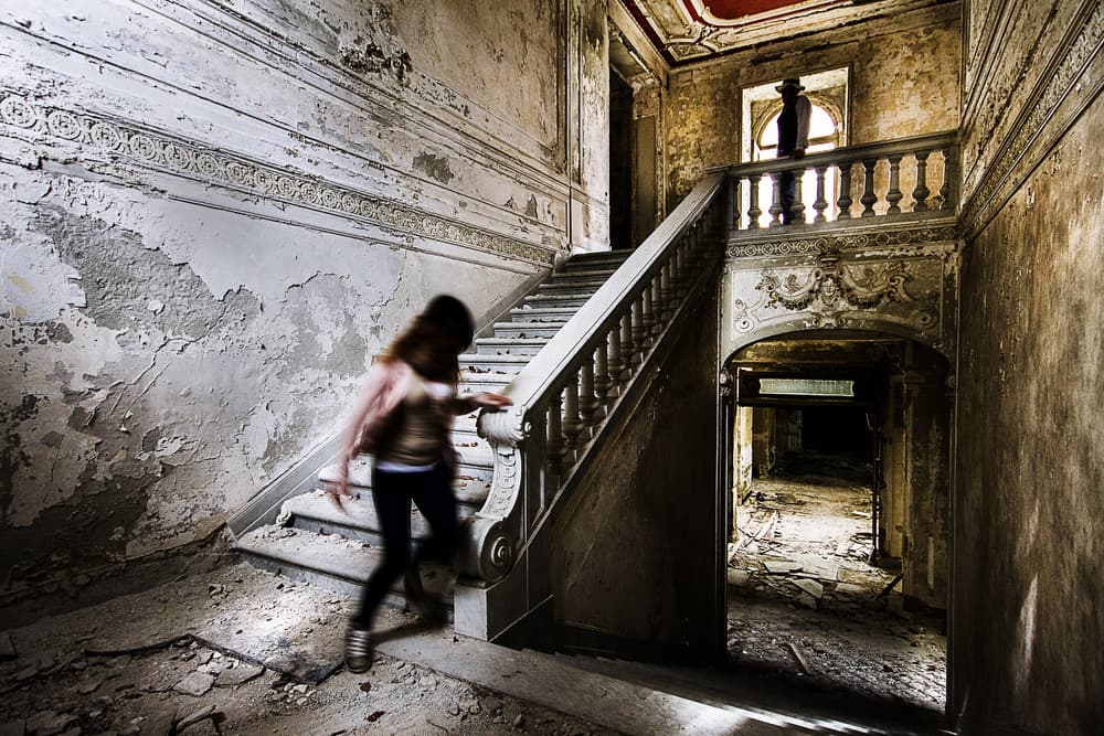 Abandoned Mansion Mystery by Daraio Domenico — canvas wall art