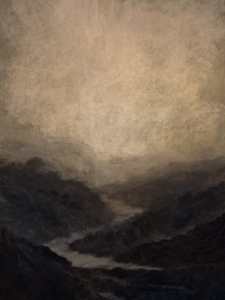 Highland River by Dan Hobday — canvas wall art