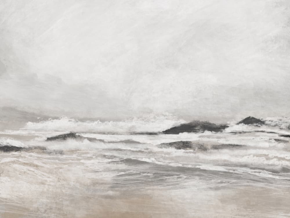 September Coast by Dan Hobday — canvas wall art