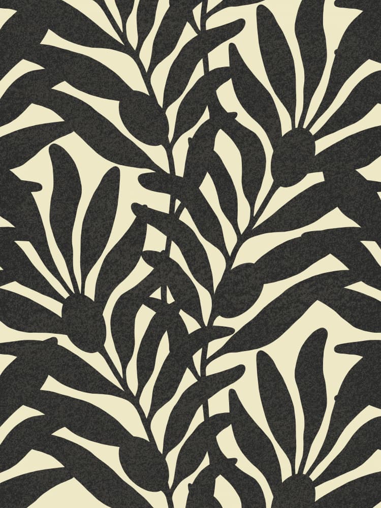Abstract Botanical Leaves by Krisztina Jung — canvas wall art