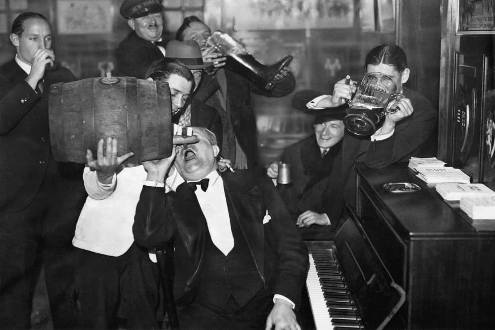 Roaring Twenties Bar Fun by The Art Concept — canvas wall art