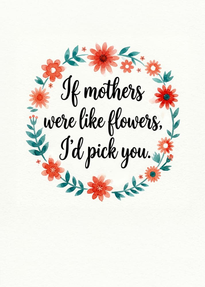 If Mothers Were Flowers by Old Artists Studio IV — canvas wall art