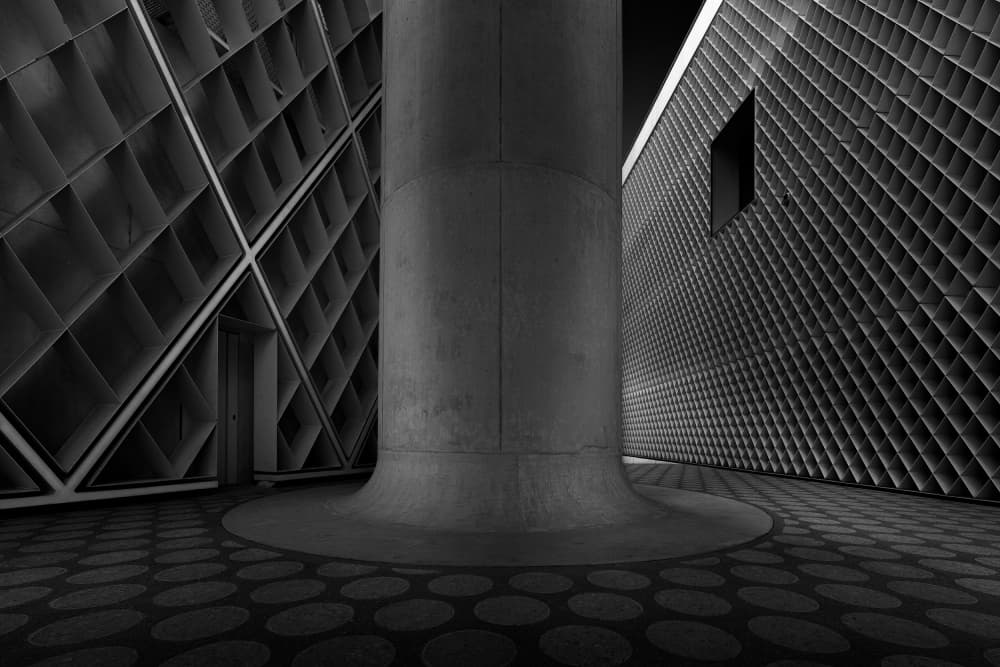 Modern Architectural Forms by Thomas de Franzoni — canvas wall art