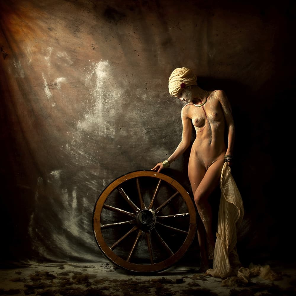 Sophie and the weel by Marc Meyer — canvas wall art