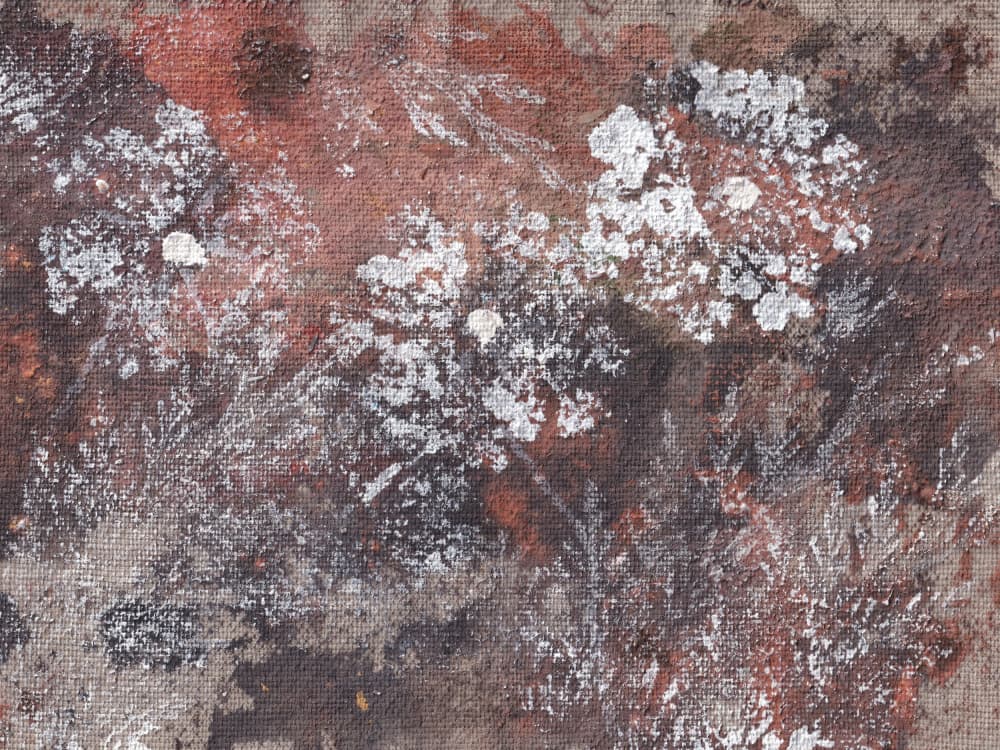 Rustic Earth Blooms by Maira Ribena — canvas wall art