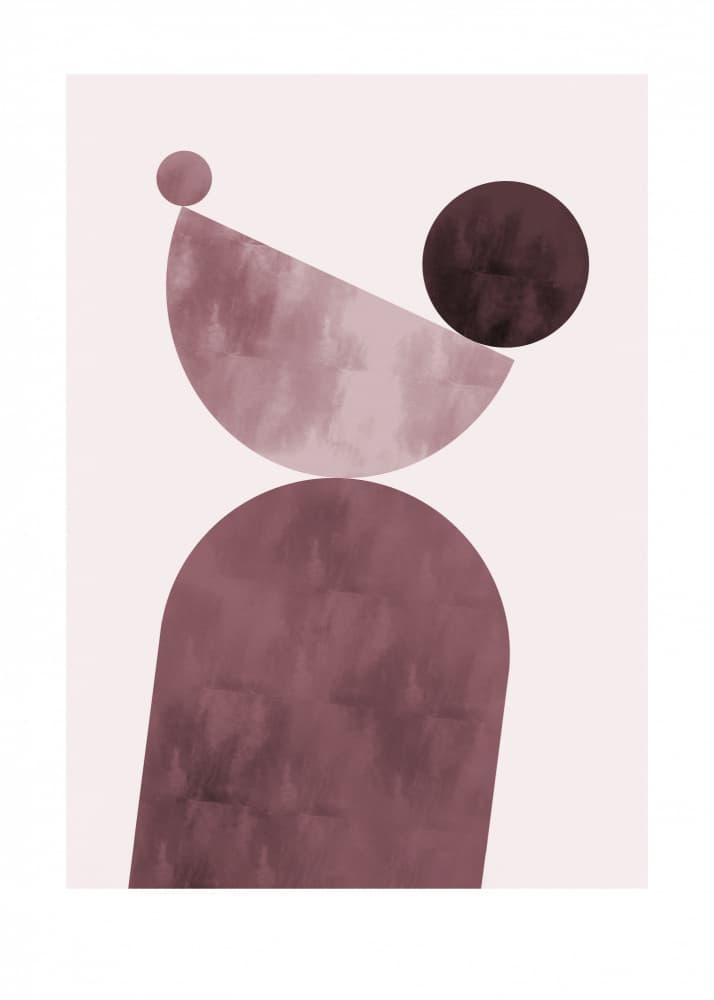 Earthy Geometric Balance by Old Artists Studio II — canvas wall art