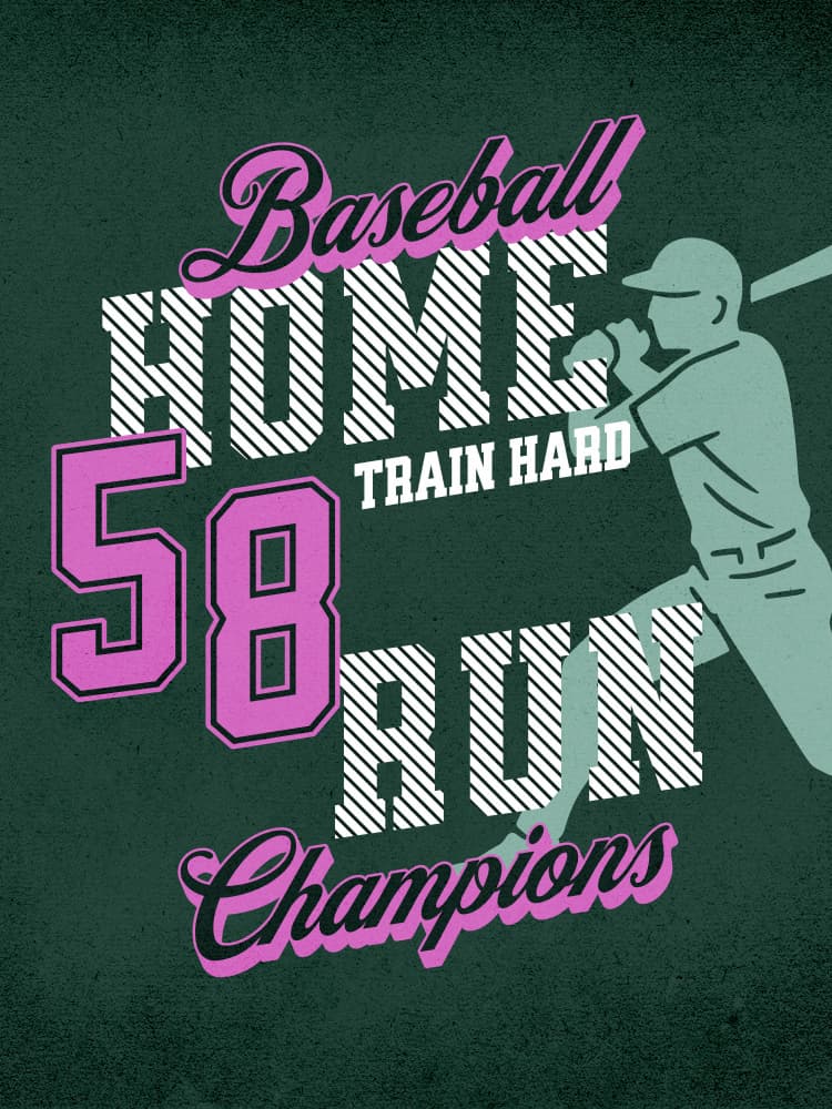 Baseball Home Run Champions by Old Artists Studio IV — canvas wall art