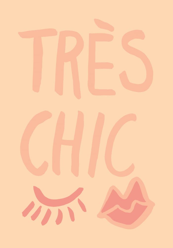 Très Chic Beauty by Old Artists Studio — canvas wall art