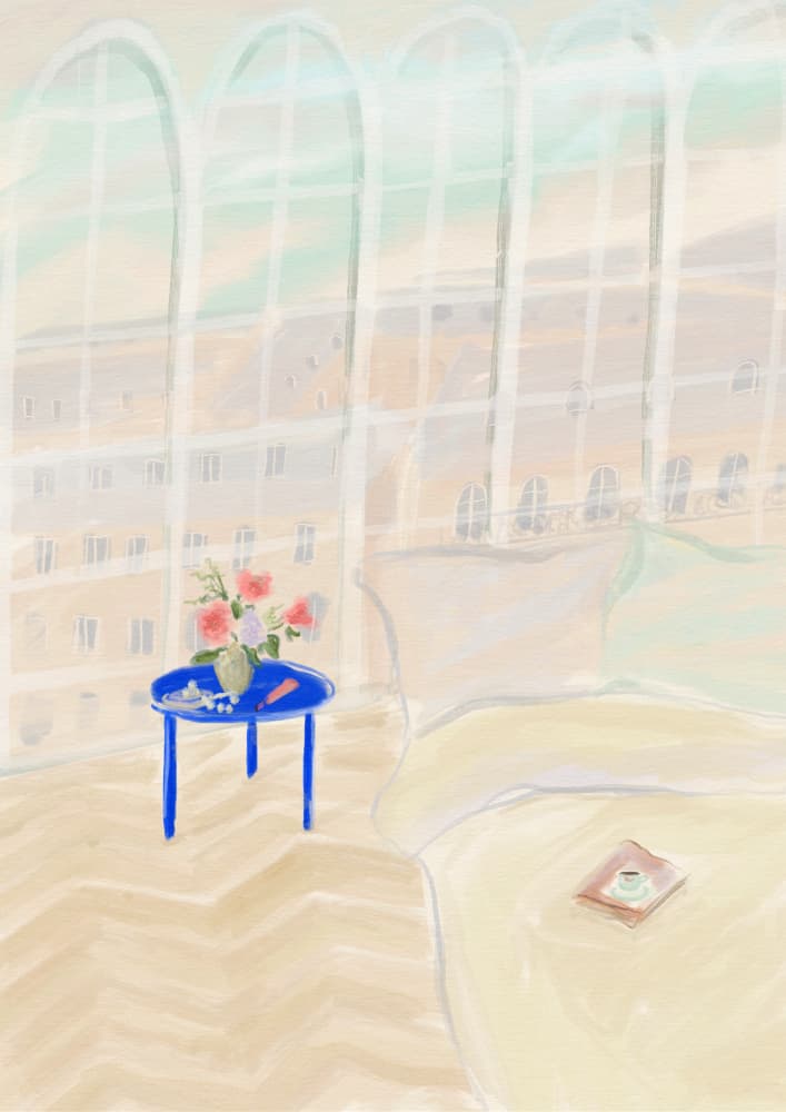 Parisian Loft by Katharina Puritscher — canvas wall art