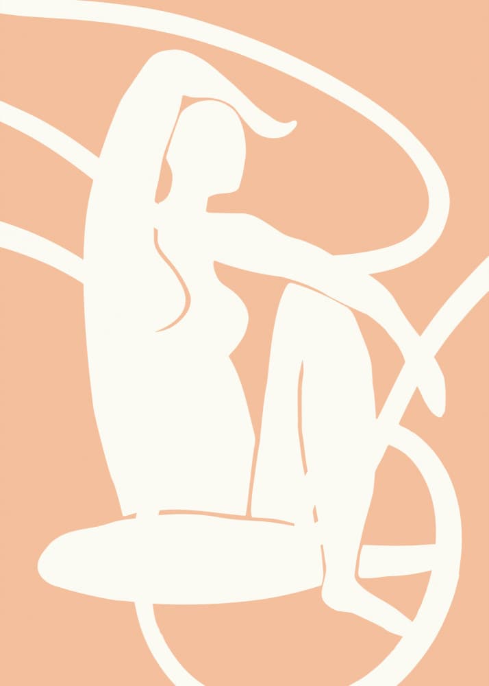 Serene Seated Figure by Old Artists Studio II — canvas wall art