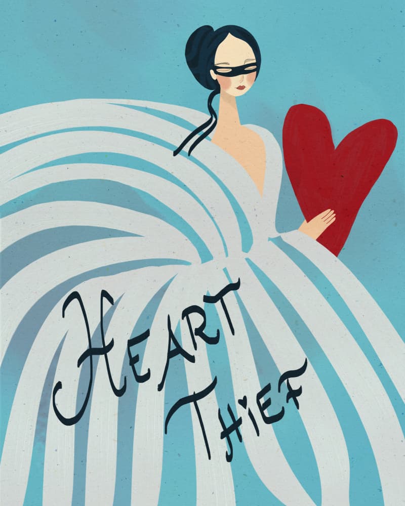 Masked Heart Thief by Old Artists Studio IV — canvas wall art