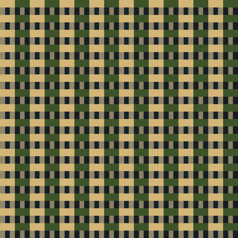Rustic Plaid Pattern by Little Dean — canvas wall art