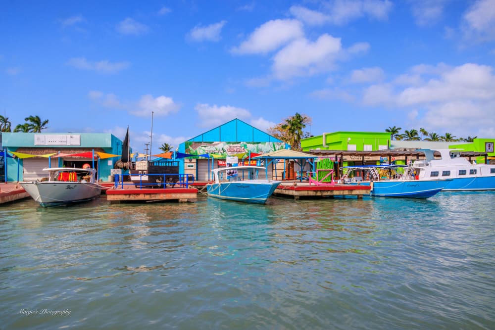 Colorful Harbor Town by GuruShots — canvas wall art