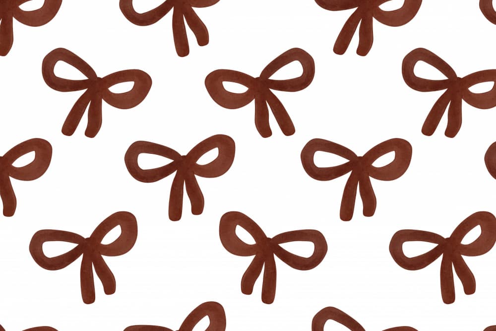 Charming Bow Ties by Treechild — canvas wall art