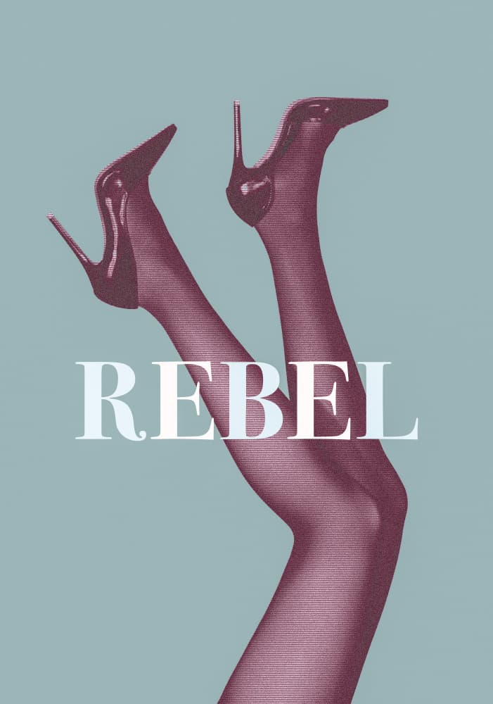 Rebel High Heels by Old Artists Studio III — canvas wall art