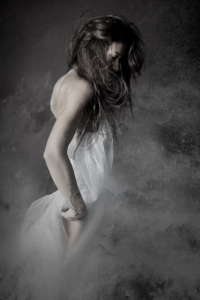 Ethereal Dust Dancer by Olga Mest — canvas wall art