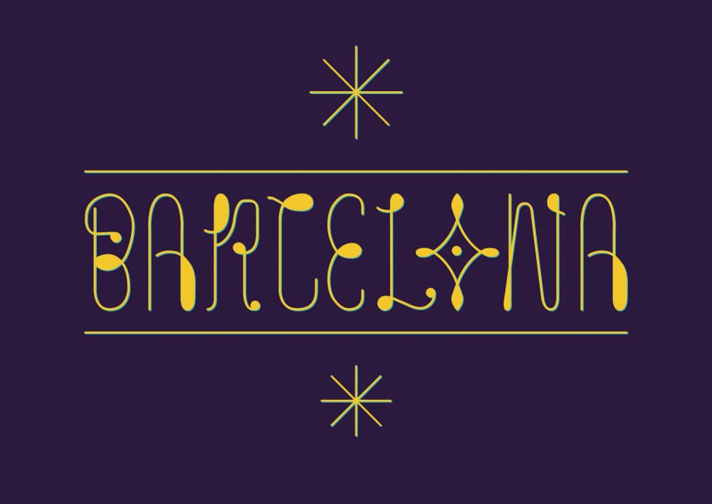 Art Deco Barcelona by Guillaume Laserson — canvas wall art
