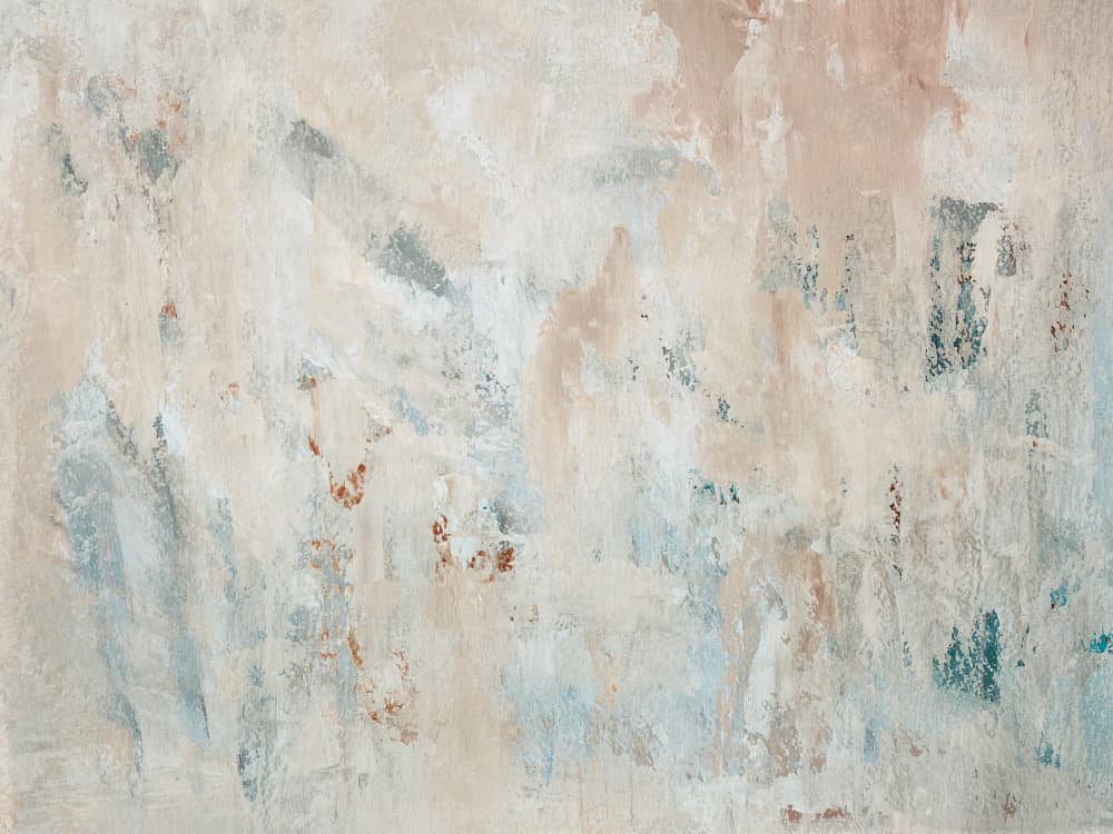 Subtle Earthy Blue Texture by Breanna Megan Studio — canvas wall art