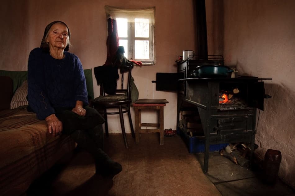Grandma's Rustic Home by Vlad Dumitrescu — canvas wall art