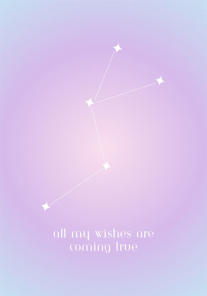 Wishes Aligning by Athene Fritsch — canvas wall art