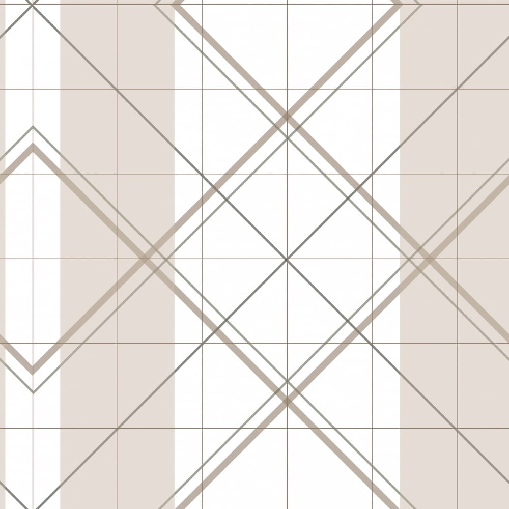 Modern Crisscross Pattern by Irene Demetri — canvas wall art