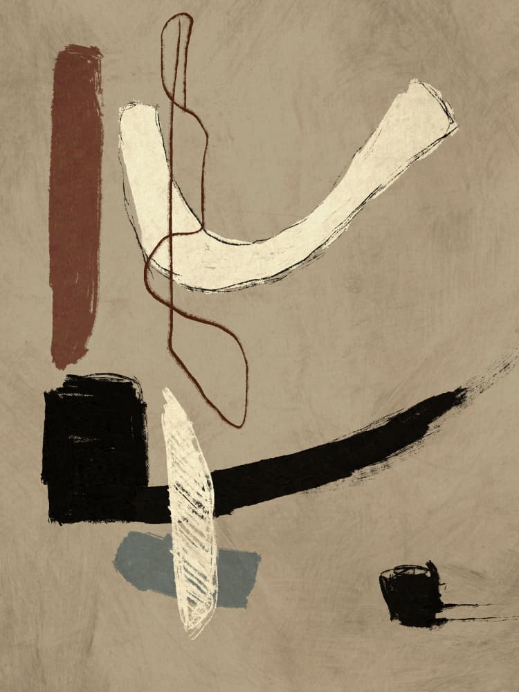 Opposite by Dan Hobday — canvas wall art