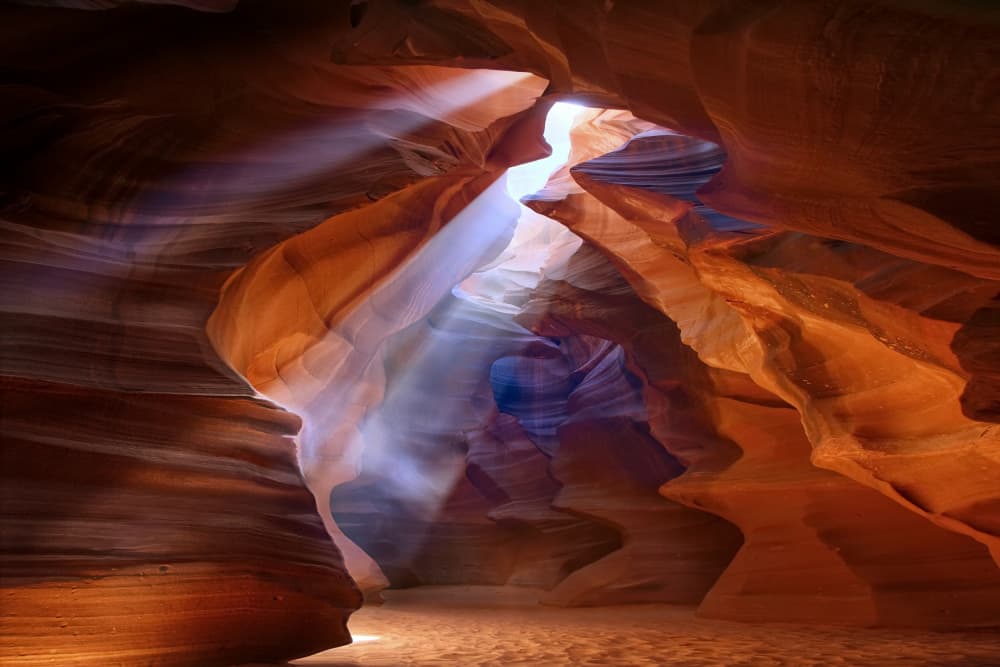 Golden Canyon Light by Roman Golubenko — canvas wall art