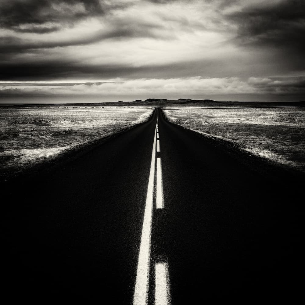 Endless Open Road by Carsten Velten — canvas wall art