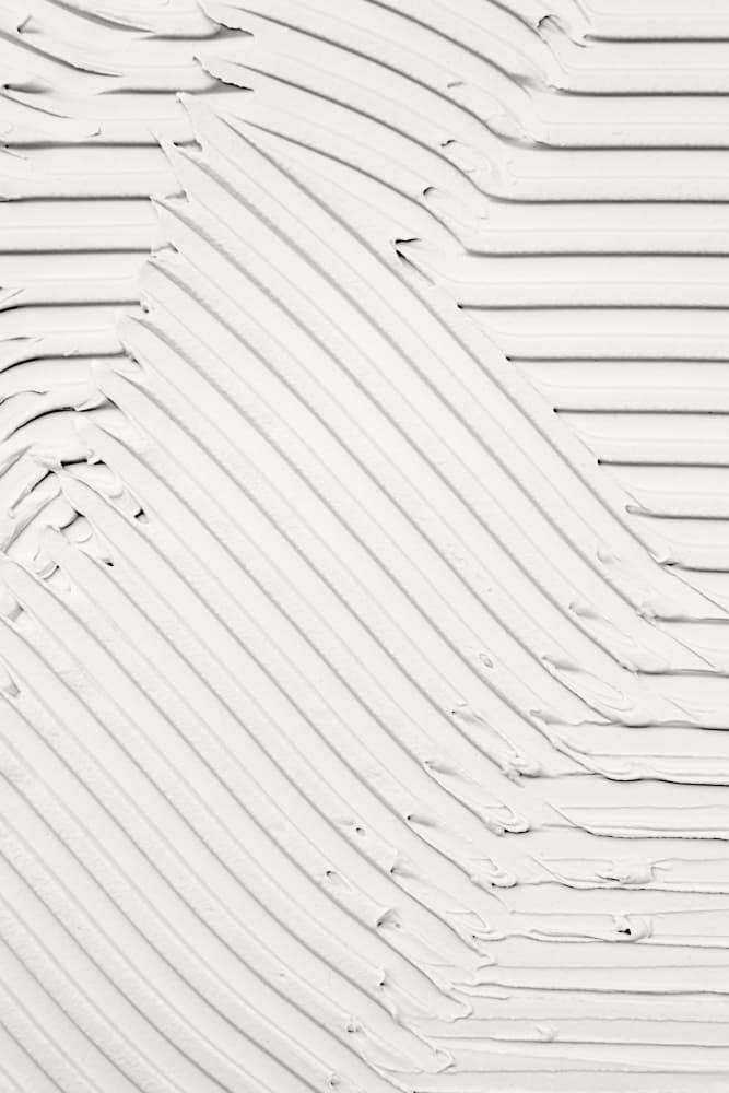 Abstract White Lines by Old Artists Studio III — canvas wall art