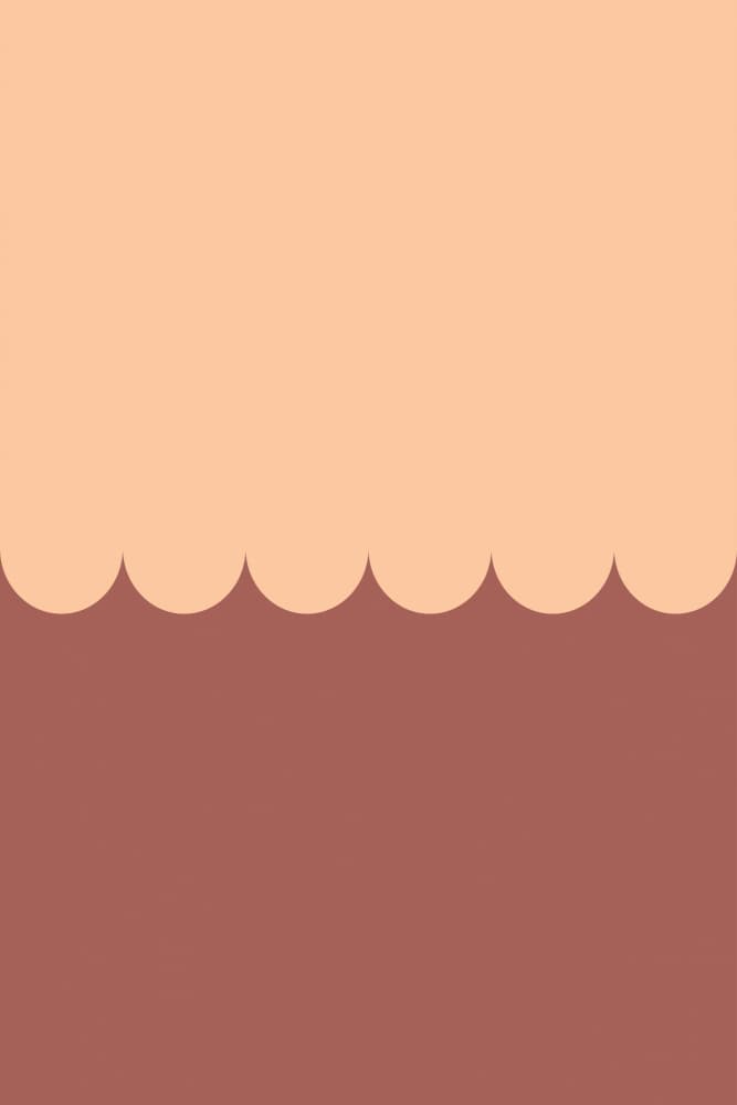 Warm Scalloped Design by Old Artists Studio — canvas wall art