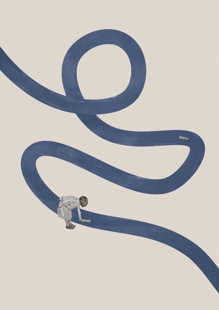River cleanse by Maarten Léon — canvas wall art